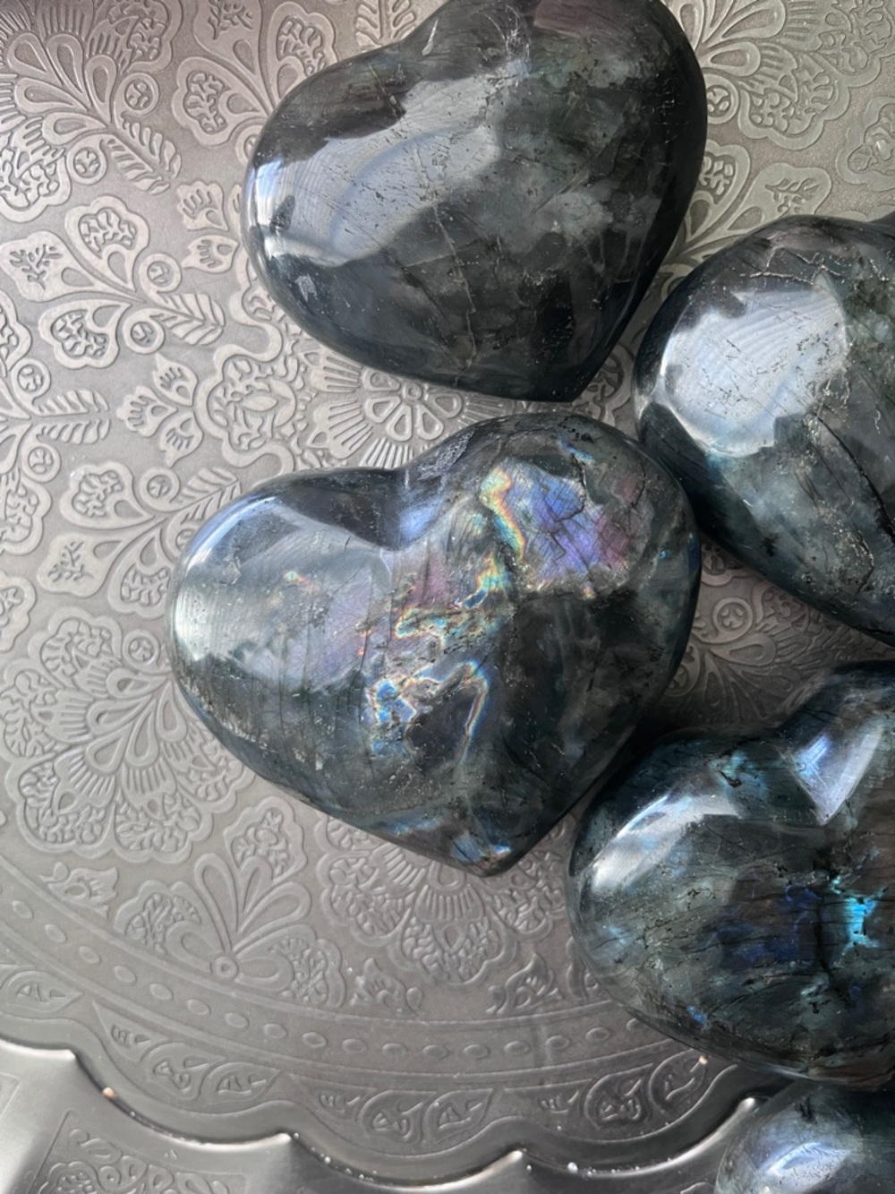 Labradorite heart - Picture 2 of 5